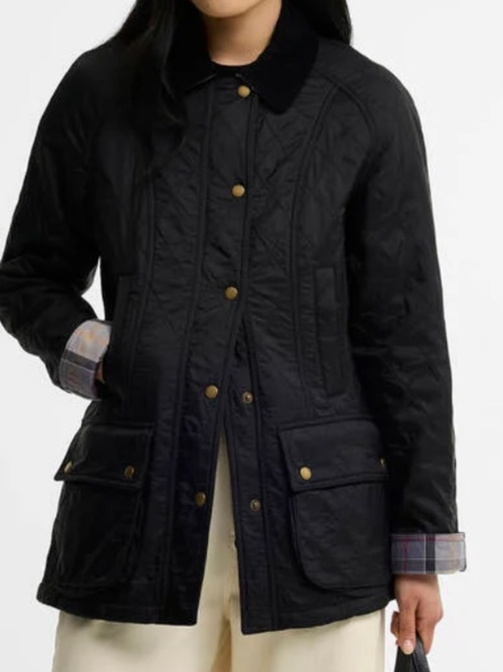Barbour Black Quilted jacket